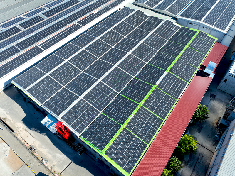 Ekibimizin tamamladığı güneş enerjisi kurulumu